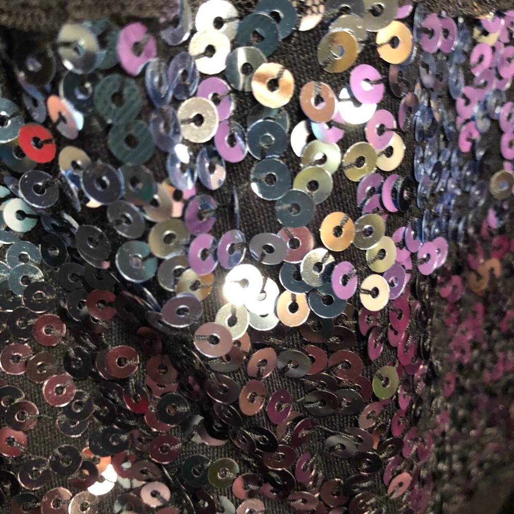 Express: Black Sequence Tank - Picture 2 of 4